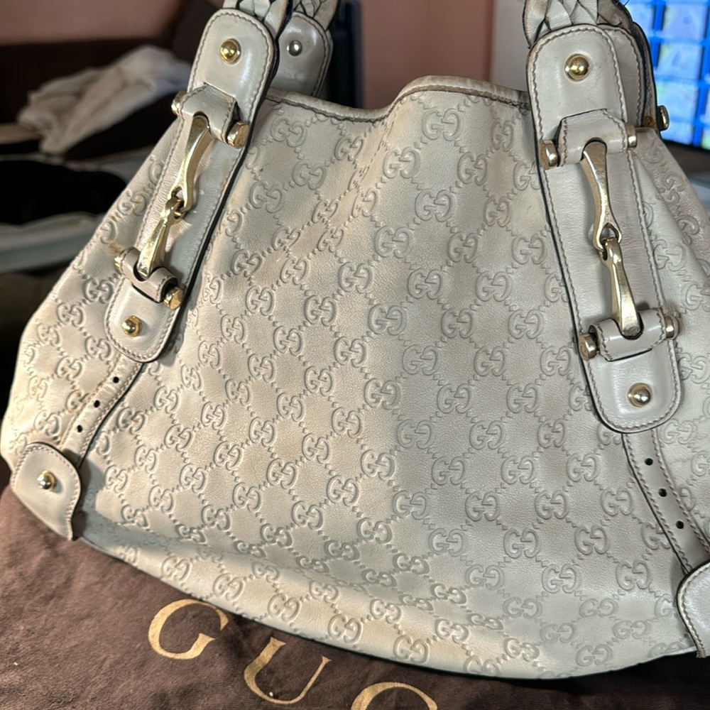 Gucci horsebit leather purse